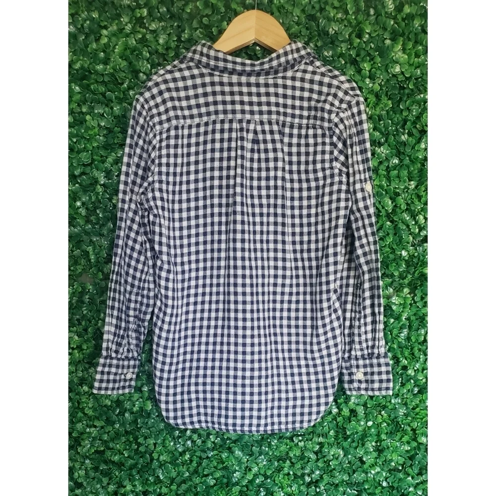 12. 2/$10 Gap Girls Gingham cotton button-down_2